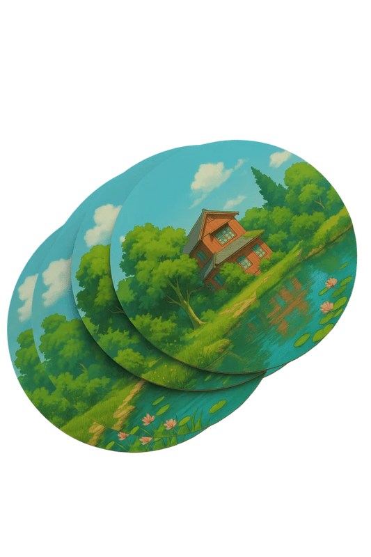 Ghibli Coaster (Pack of 4)